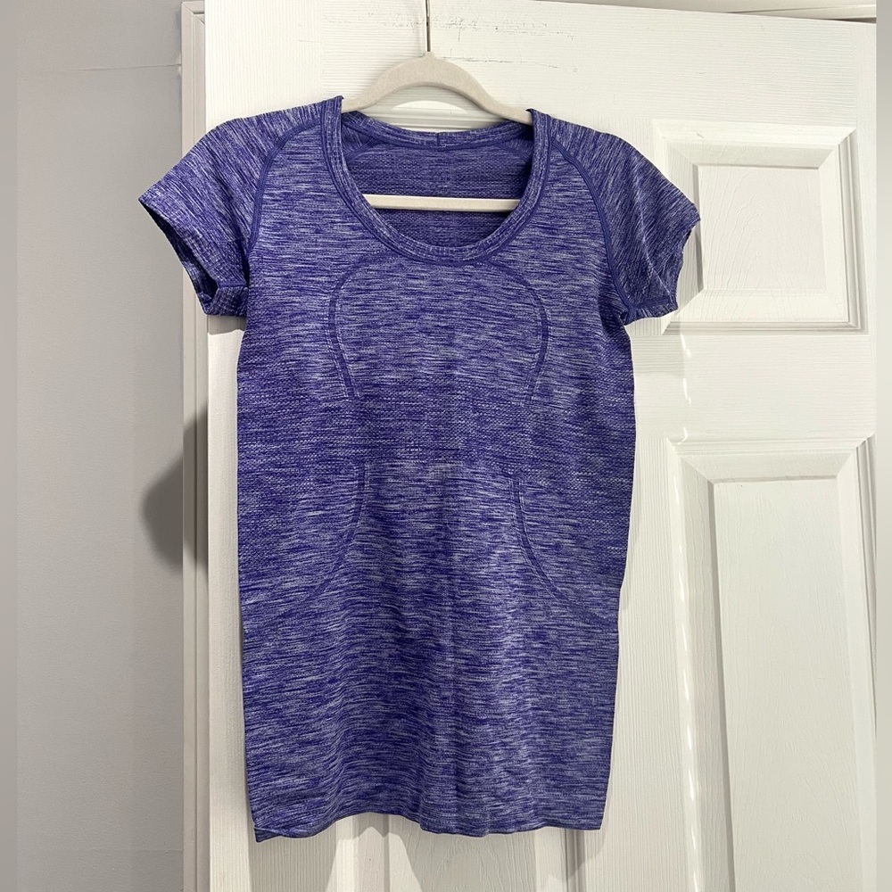 Lululemon Swiftly Tech Short Sleeve Tee Heather Bruised Berry